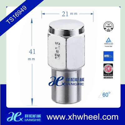 mag nut,shank nut,ET nut style color wheel lug nut with Center Washer