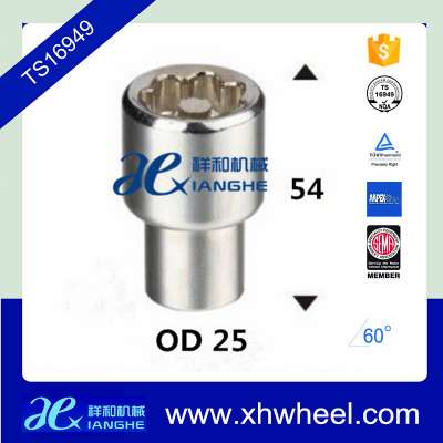 Car Accessories Tire Hub Lock Nut Made in Professional Nuts Manufacturer