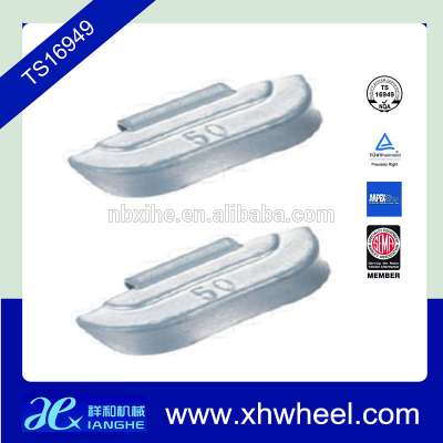 Lead(pb) clip on wheel weights for light truck