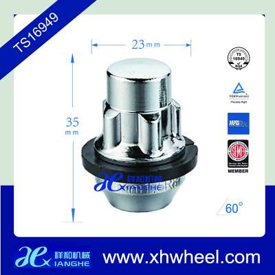 M12*1.5 Chrome wheel nuts/china bolt and nut factory